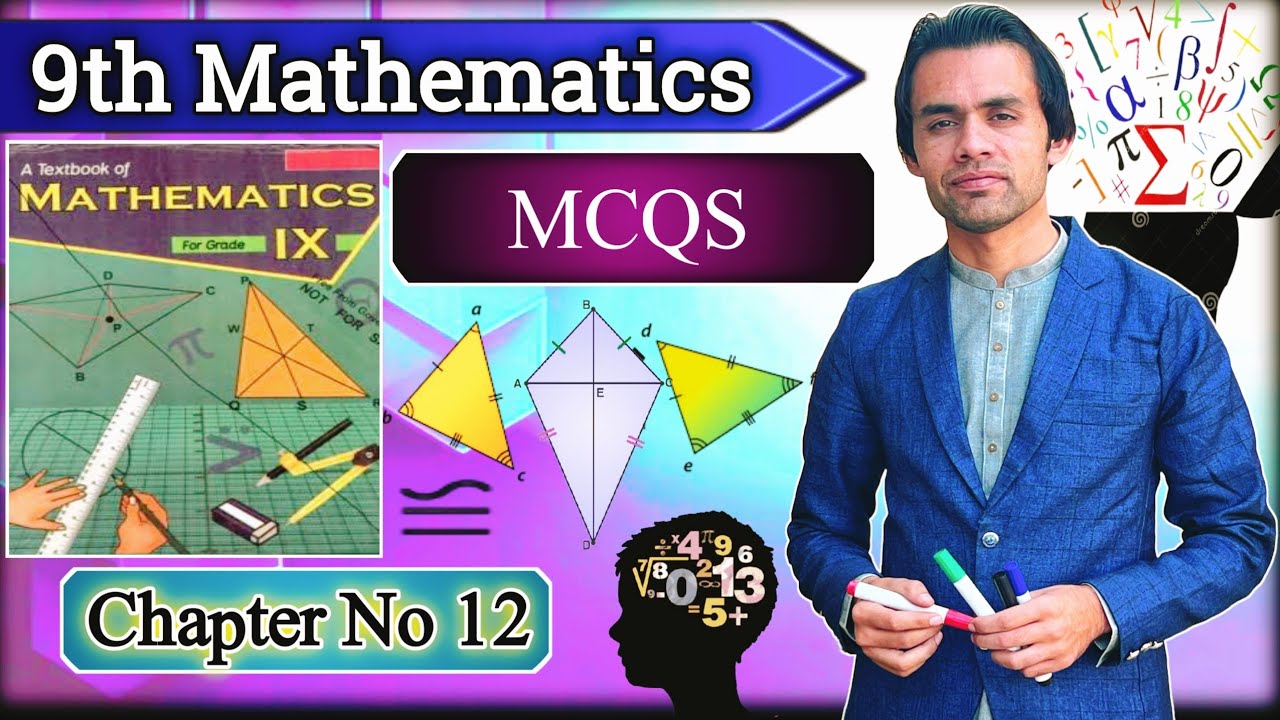 Review Exercise 12 MCQS | Chapter 12 Line bisectors and angle bisectors | Class 9th Maths KPK board