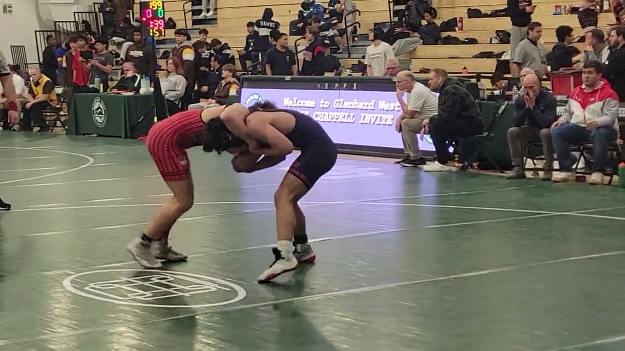 Connor - 144# V Glenbard West Invite (match 3)