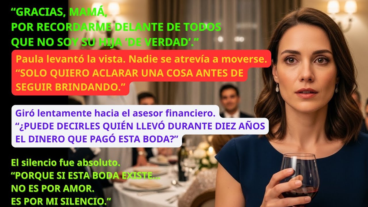 La hija invisible financió la boda… hasta que reveló la verdad delante de todos