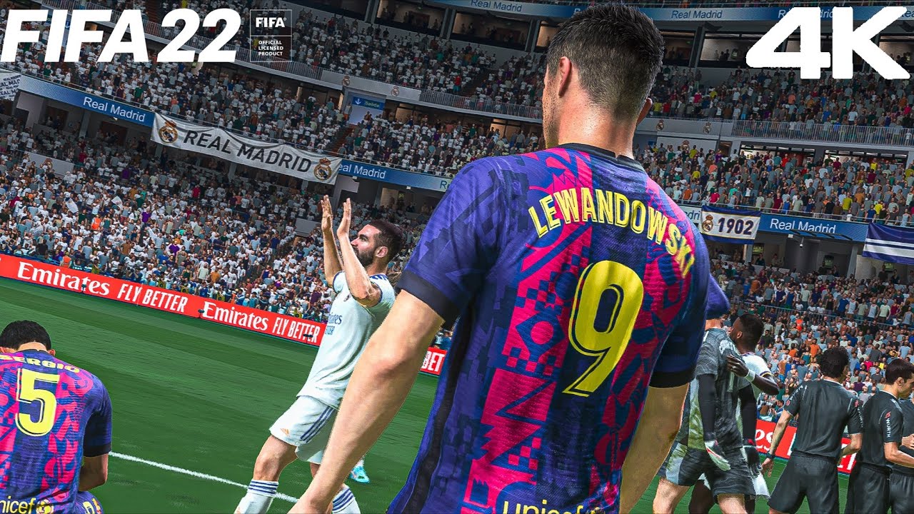 FIFA 22 - Real Madrid vs Barcelona | El Clasico | PS5™ Gameplay [4K 60FPS]