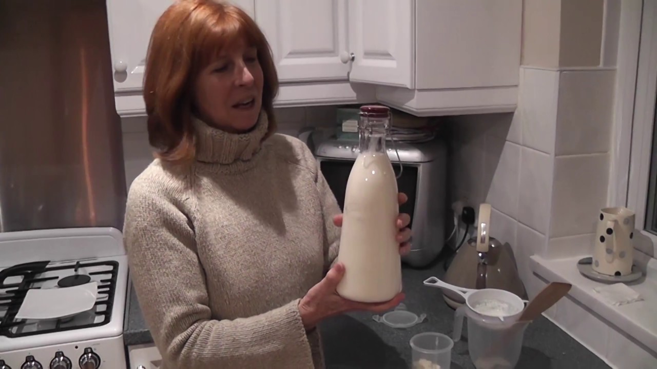 How To Make Kefir - fermented milk drink with healing properties