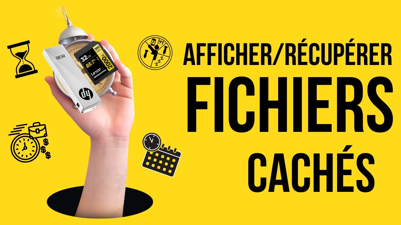 Afficher/Récupérer Des Fichiers Cachés Sur Une Clé USB/Carte Mémoire
