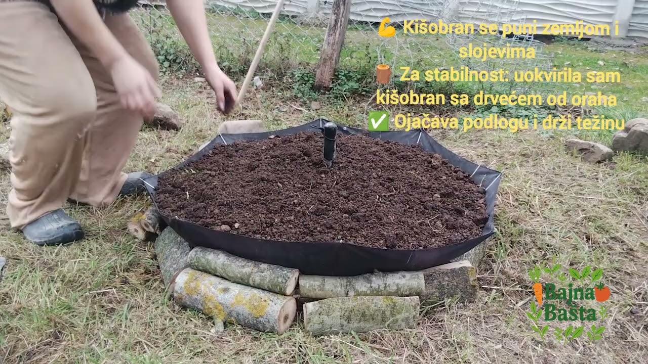🌂 Kišobran kao saksija 🌸 Sadnja cveća korak po korak