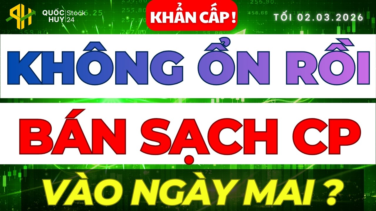 🔴 KHÔNG ỔN RỒI !! BÁN SẠCH HAY MÚC MẠNH VÀO NGÀY MAI ?