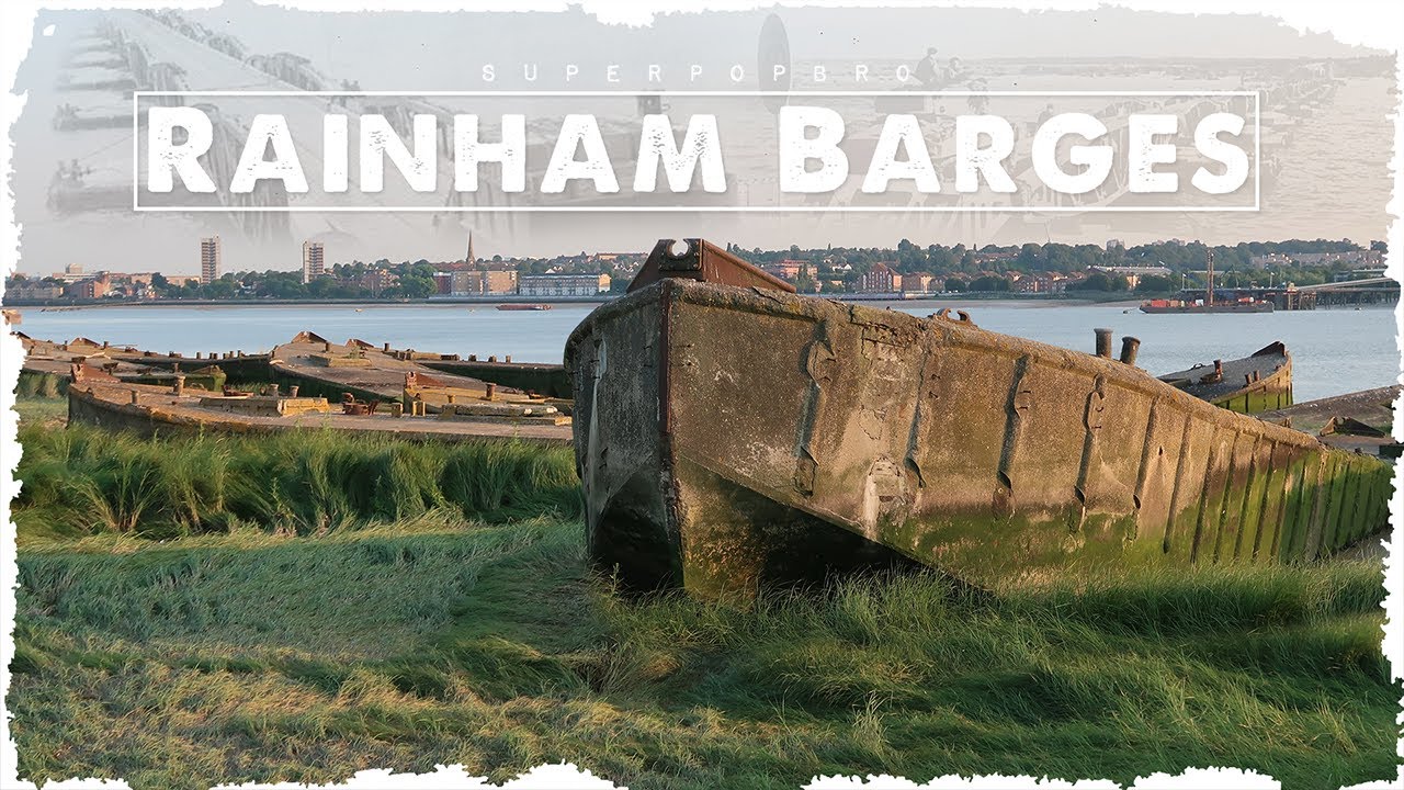 Rainham's abandoned Concrete ww2 barges | Rainham Marshes