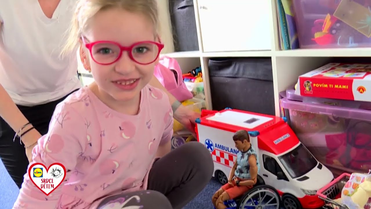 Elenka, syndrom Dravetové, epilepsie | Srdce dětem 2025