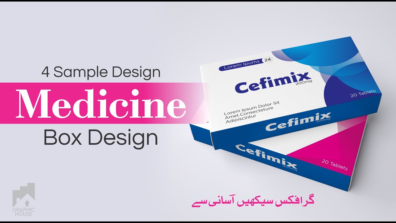 Coreldraw Tutorial | Product Medicine Box Design in Coreldraw ||  