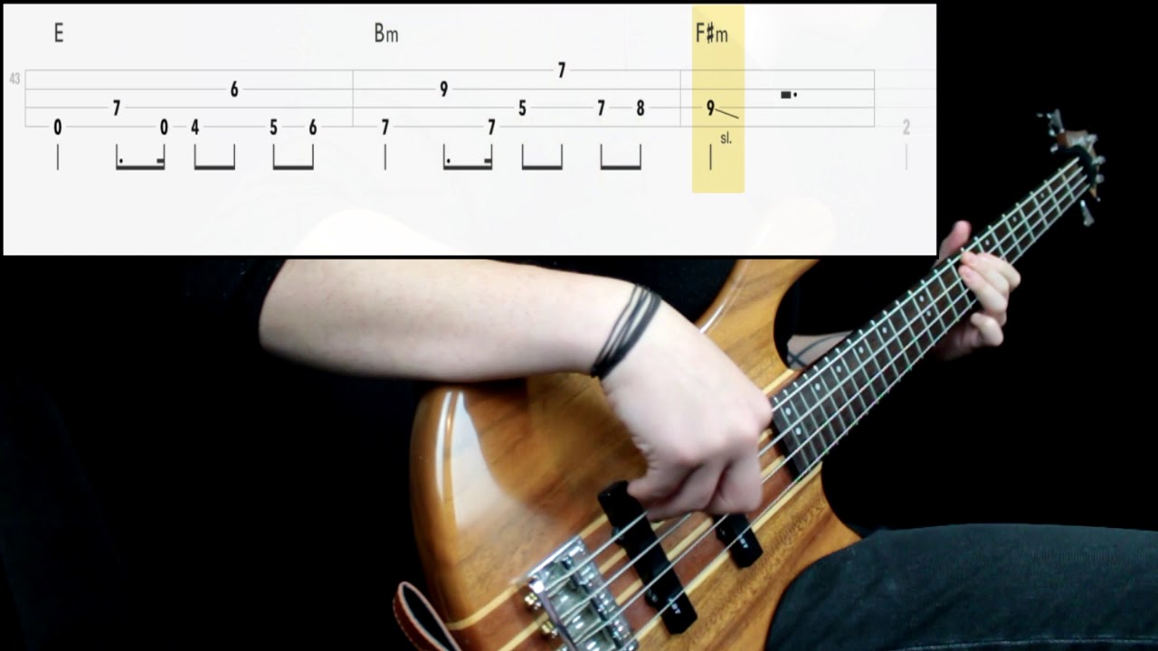 Muse - The Groove (Bass Cover) (Play Along Tabs In Video)