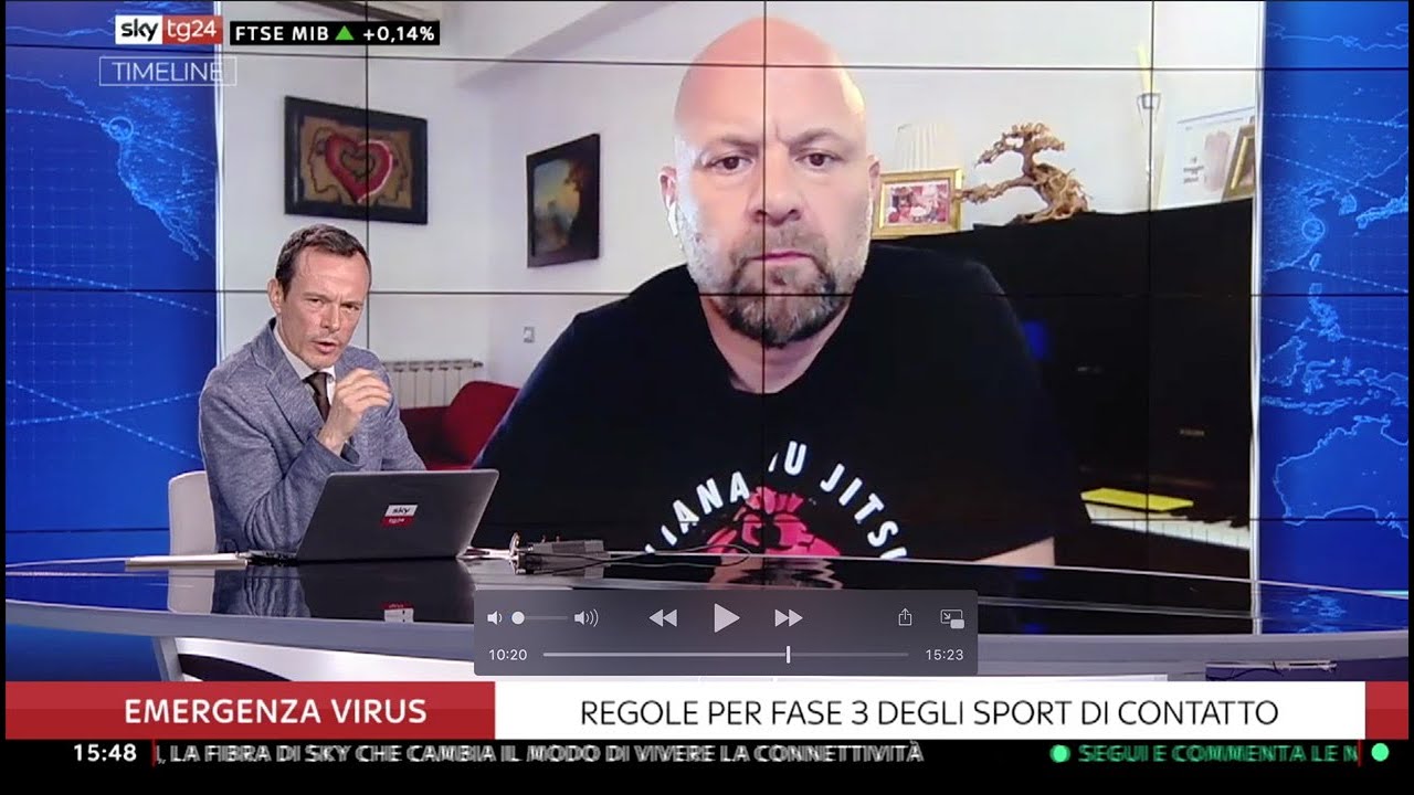 Intervista a Dario Bacci SkyTG24, ospite nella rubrica Timeline