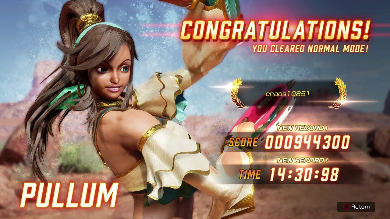 Fighting EX Layer - Pullum Arcade Mode Playthrough