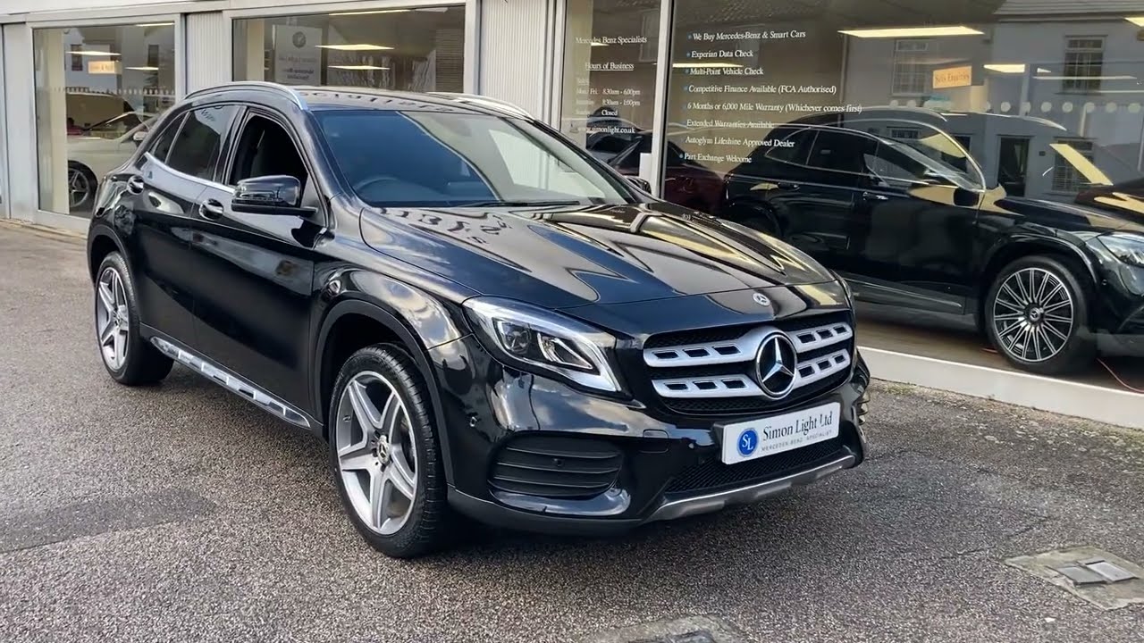 2020/69 Mercedes-Benz GLA180 AMG Line Edition Auto, 12926 Miles, FSH, Cosmos Black, Apple Carplay,