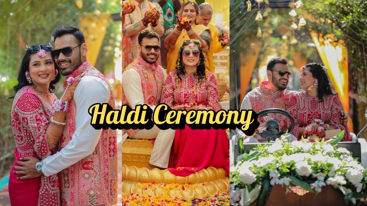 Royal Rajasthan Haldi Ceremony | Sirohi Wedding Highlights | Vibrant Indian Haldi Film