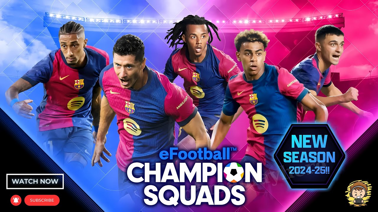 Игровой процесс eFootball CHAMPION SQUADS | eFCS 2025 (Android/iOS)