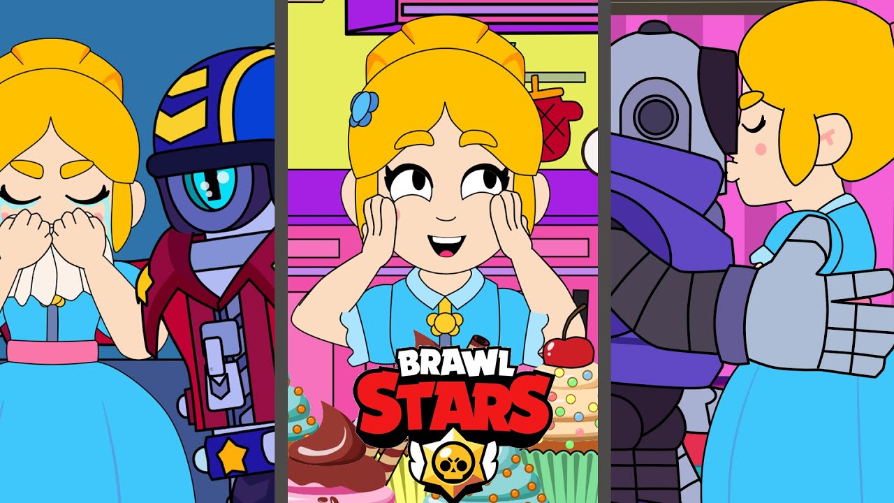 BRAWL STARS ЛУЧШАЯ АНИМАЦИЯ ПОДБОРКА № 2 БЕЛЬ, СТЮ, РИКО И ПАЙПЕР