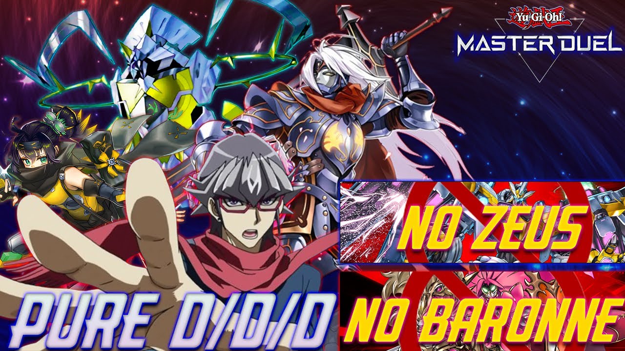 New Season Pure D/D/D Gameplay: NO BARONNE AND NO ZEUS RUN [Yu-Gi-Oh! Master Duel]