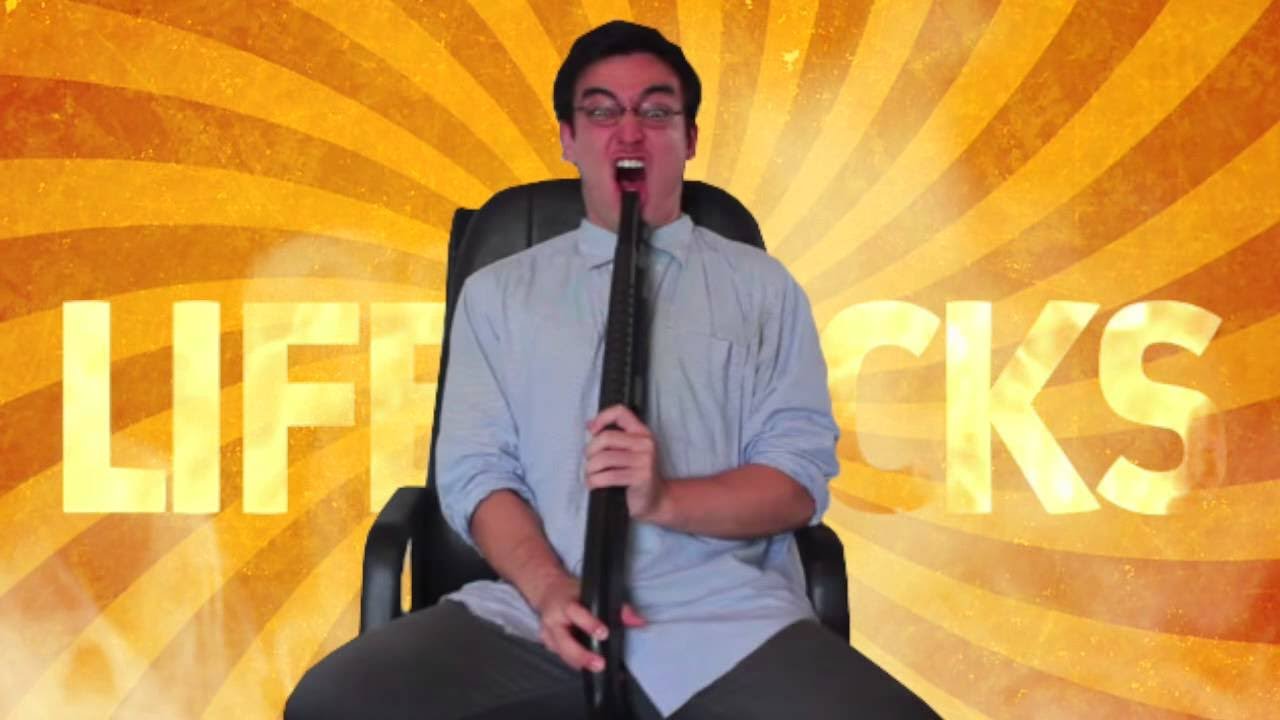 FILTHY FRANK - 100 ACCURATE LIFE HACKS (Background music)