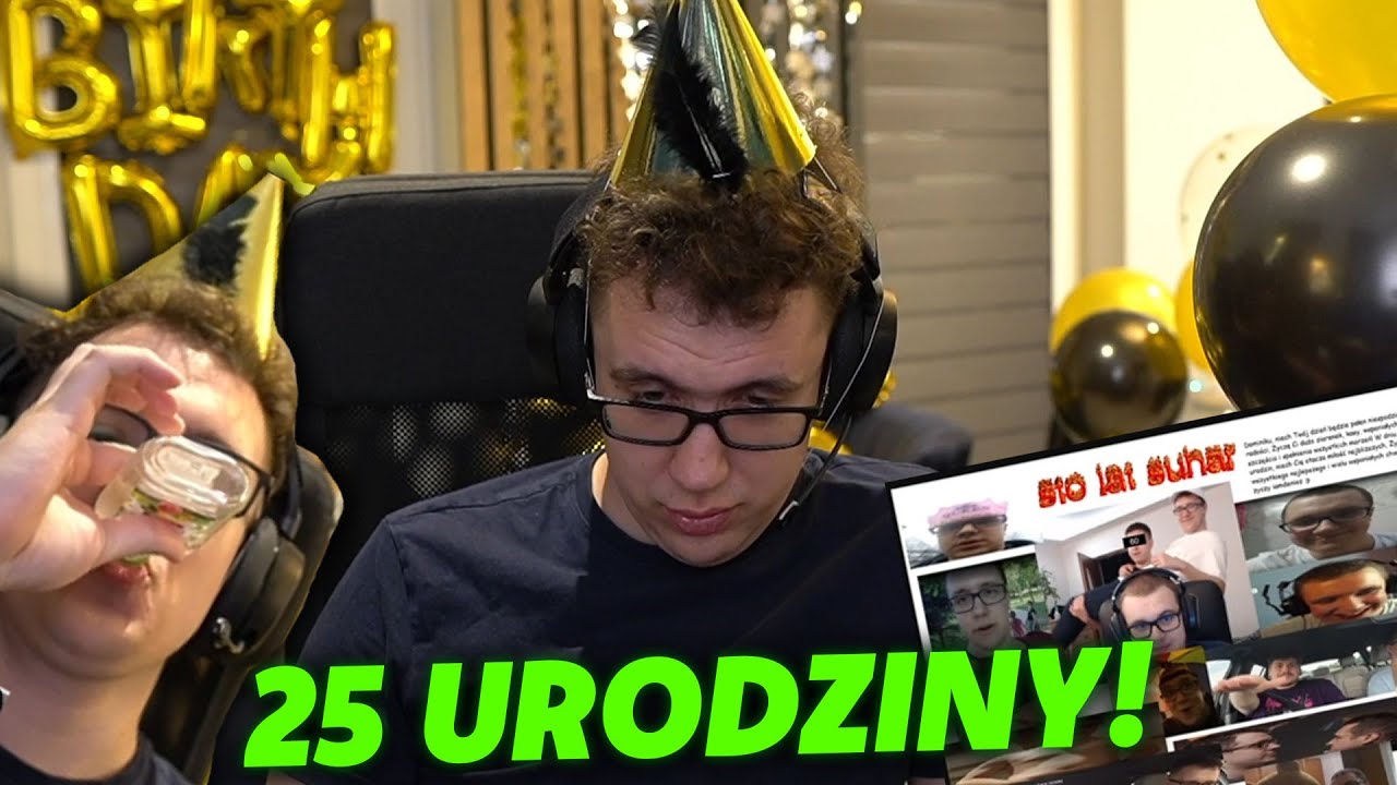 SUCHAR STRIM URODZINOWY