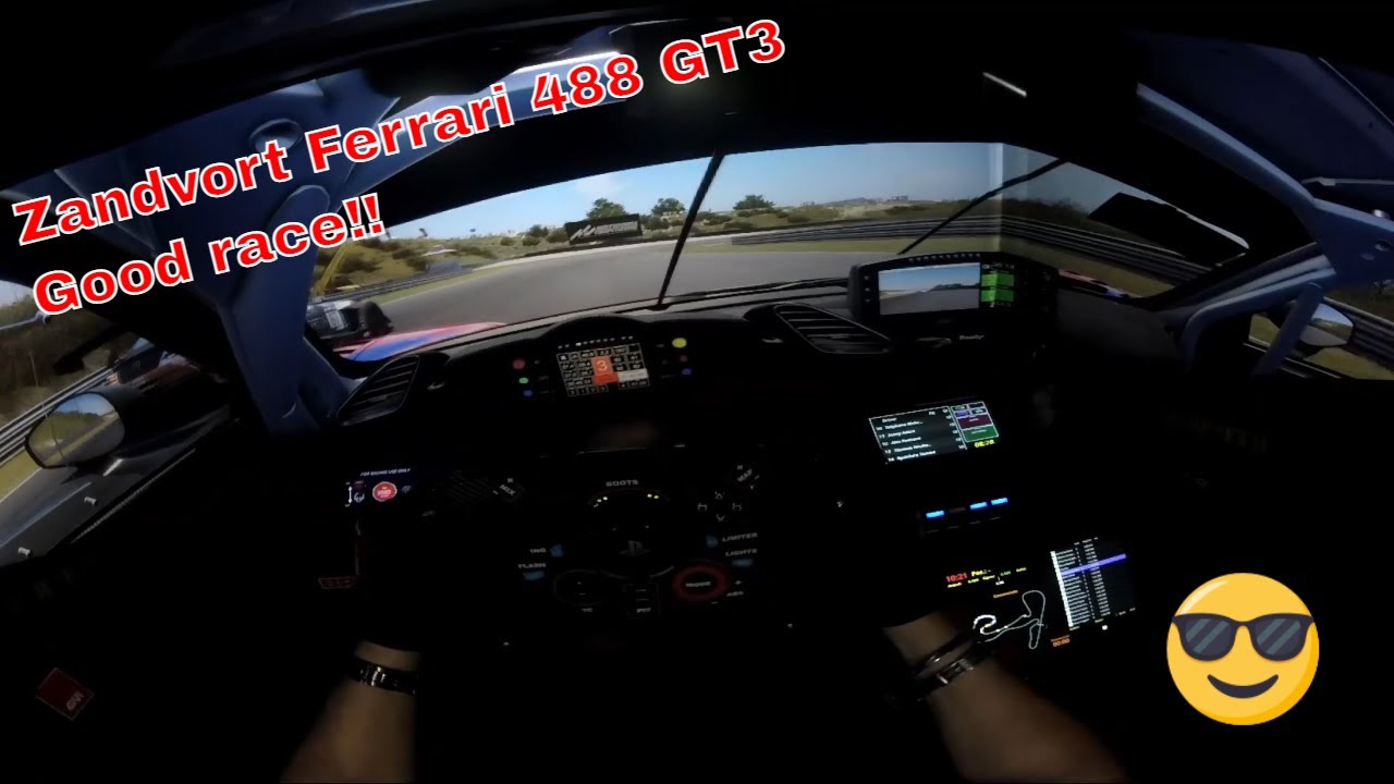 Assetto Corsa Competizione - FERRARI GT3 EVO @ Zandvort - Sim Racing - Triple Screen RTX 3070