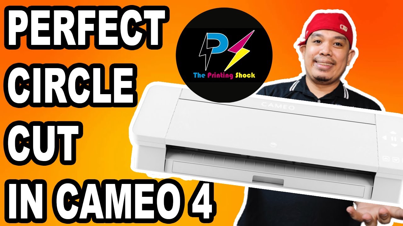 PERFECT CIRCLE CUT FOR CAMEO 4 TUTORIAL | The Printing Shock | Marlon Ubaldo