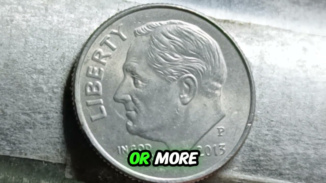 🇺🇸2013 Roosevelt Dime Value 💰 Rare Error Coins & High Grades#2013RooseveltDime #RooseveltDime