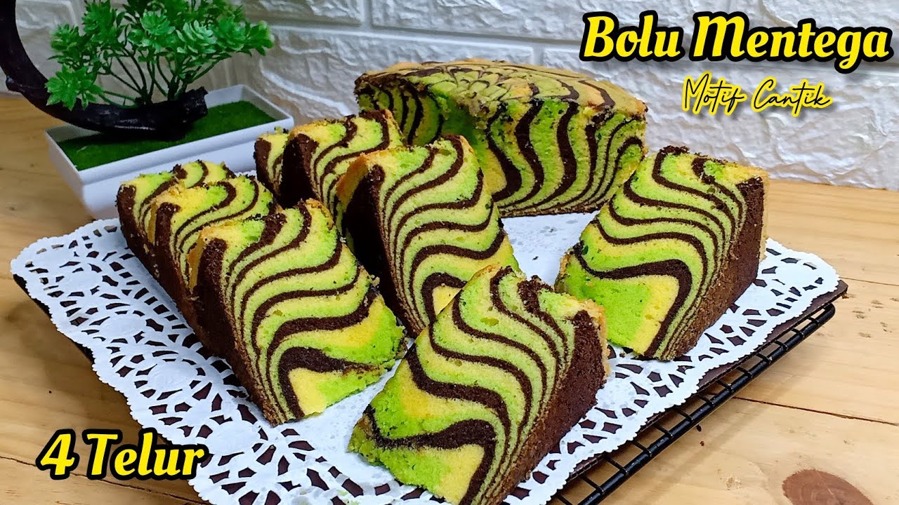 ANTI GAGAL !!! SEMUA BISA BUAT BOLU CANTIK DENGAN RESEP INI