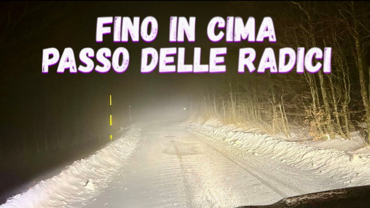 Aggiornamento METEO NEVE Appennino Tosco Emiliano ore 20! In cima al CRINALE by NIGHT