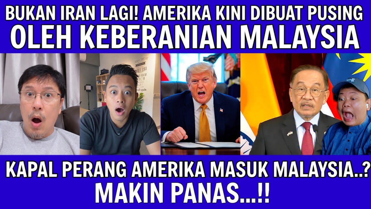 DUNIA TERKEJUT! MALAYSIA BERANI TANTANG AMERIKA, BUKAN ORANG YG JADI SOROTAN