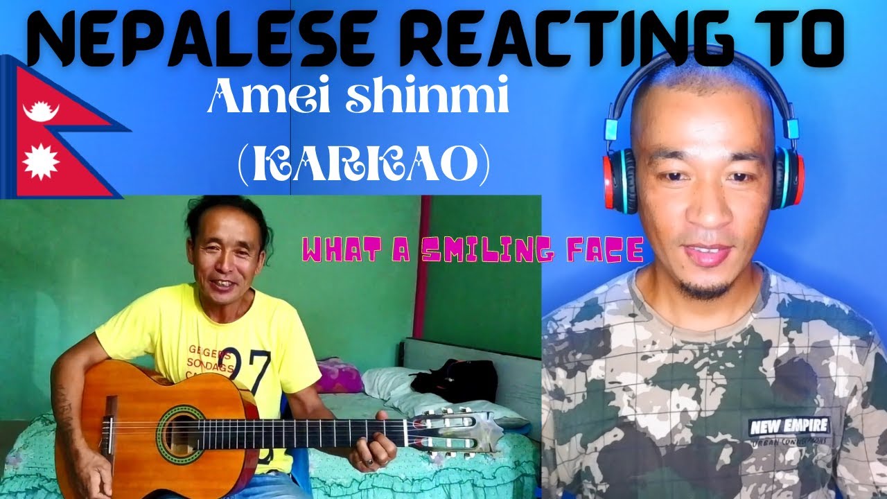 NEPALESE REACTING TO Amei shinmi (KARKAO) DINAH | TANGKHUL SONG