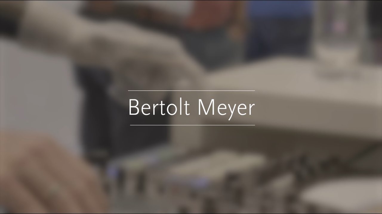 &Ouml;ssur Unlimited: Bertolt Meyer 