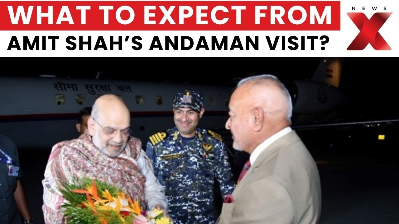 Amit Shah Visits Andaman: Development Projects, Nyaya Sanhita Exhibition Launched | NewsX