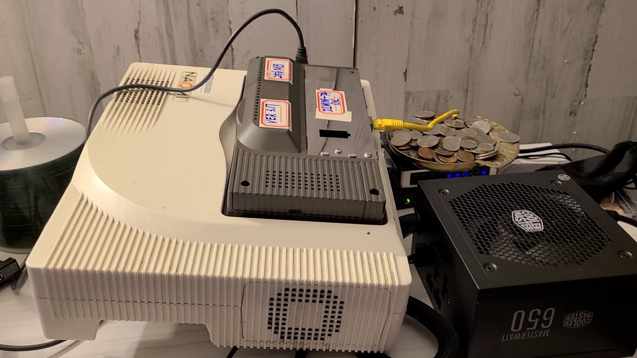 How I set up my NAOMI for fighting games (netdimm/regular controllers)