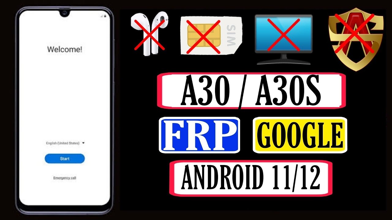 Samsung A30/A30S FRP Bypass Android 11 Without PC | New Method 2022 Without Alliance Shield SM-A307