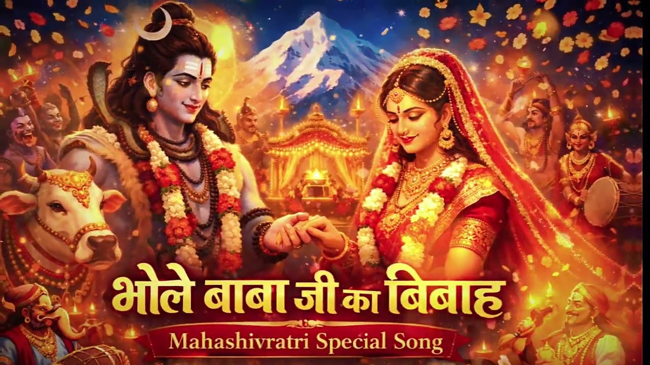 भोले बाबा जी का विवाह | Mahashivratri Special Song | Shiv Parvati Vivah Bhajan