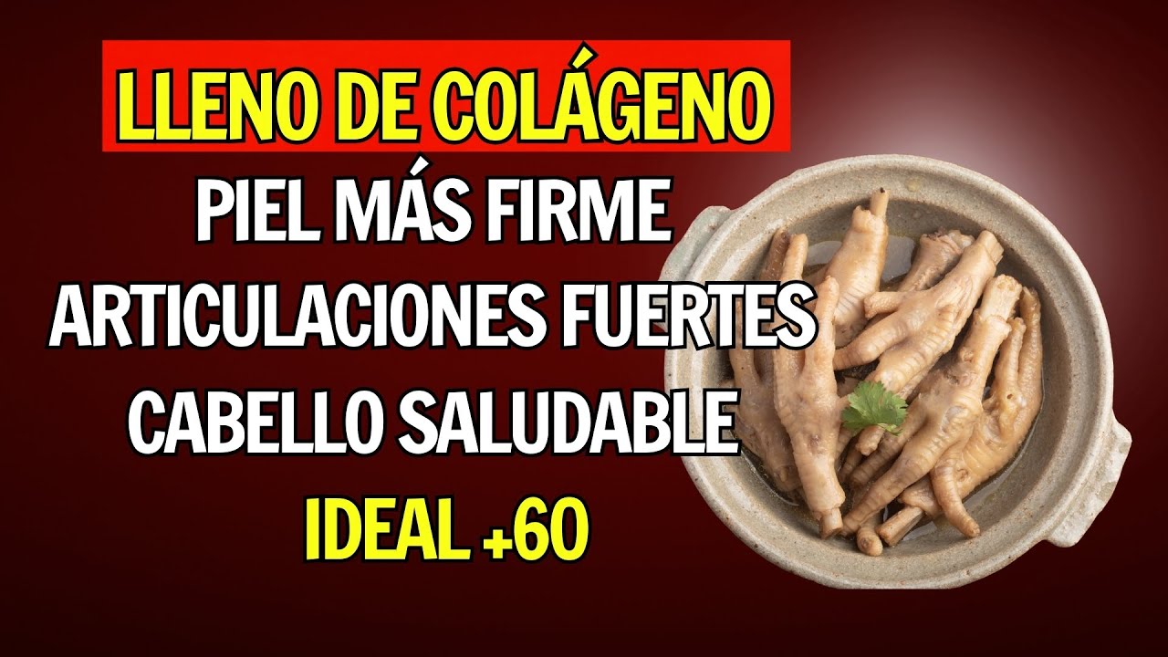 3 MEJORES ALIMENTOS NATURALES CON COLÁGENO PARA PIEL, CABELLO Y ARTICULACIONES