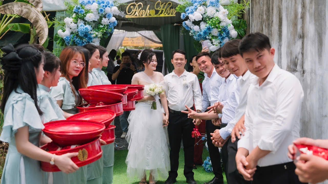 Phong tục đám hỏi miền Nam ￼ - miền Tây ￼