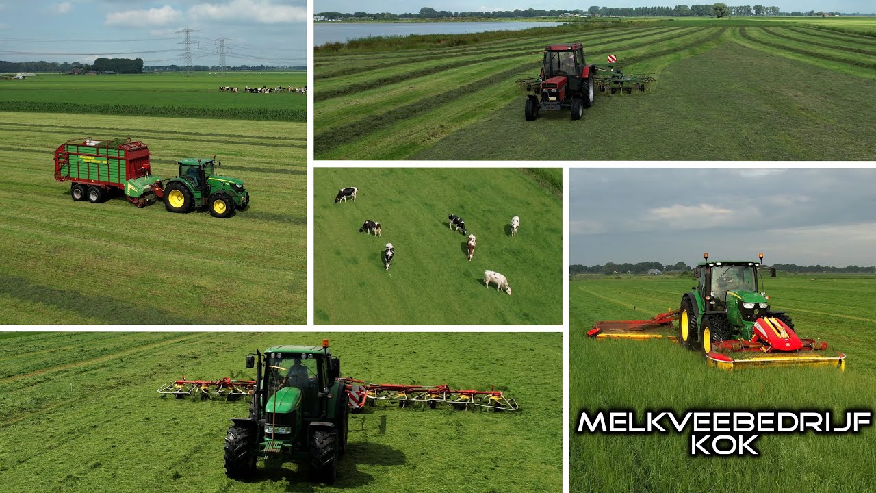 Inkuilen bij melkveebedrijf Kok - 4K
