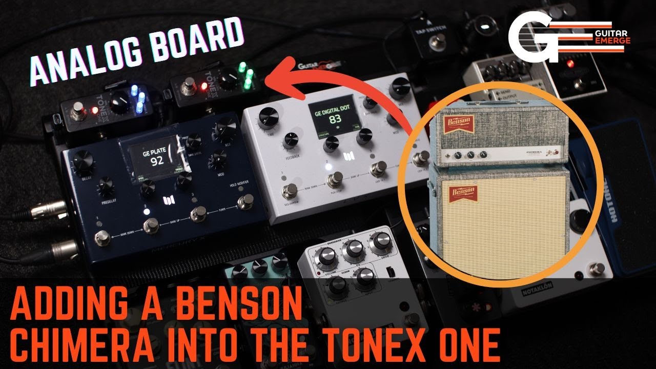 Аналоговая плата (добавление Benson Chimera в Tonex One)