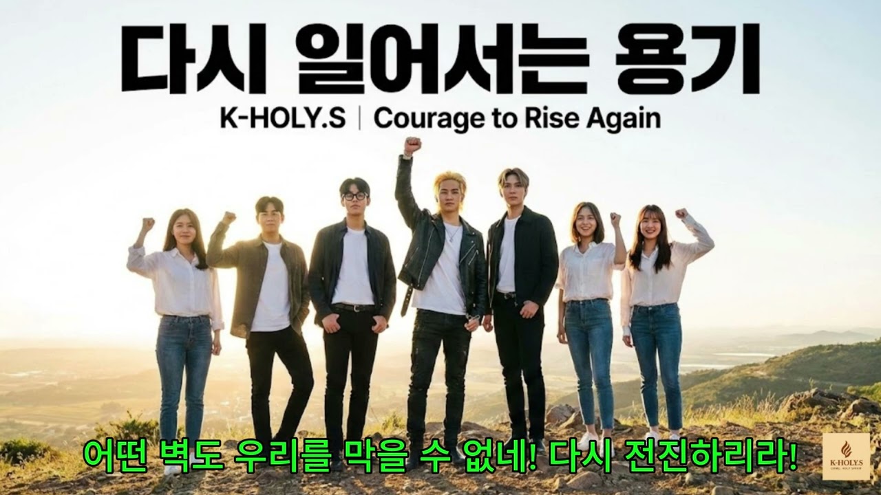 Christian Music, K-HOLY. S / 다시 일어서는 용기 / 성령의 힘