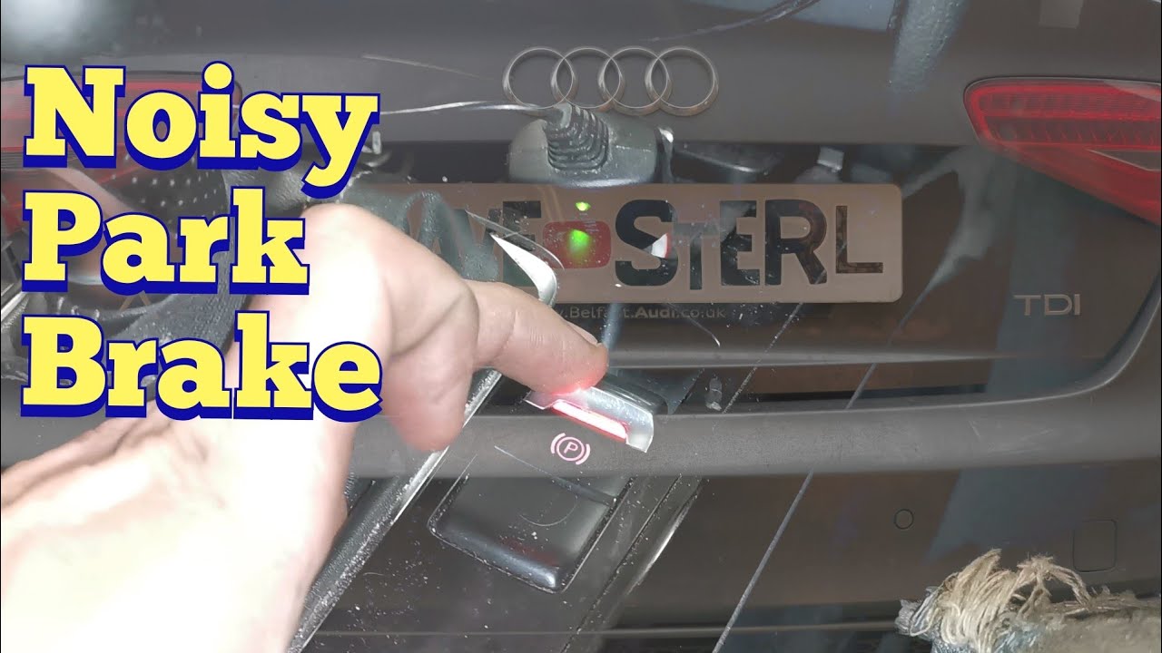 Audi A4 Squeaky Electronic Park Brake : Copper Grease on Brake pads???