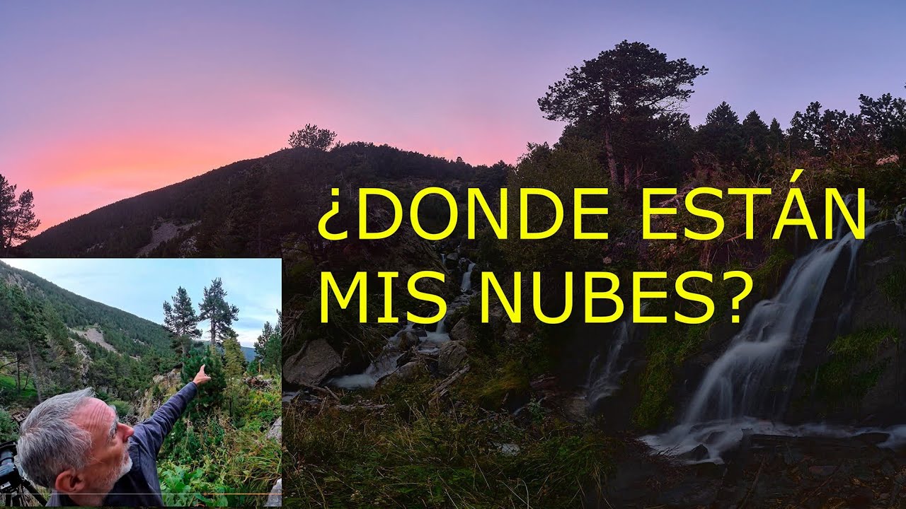 Fotografía PANORAMICA en un atardecer MONTAÑERO