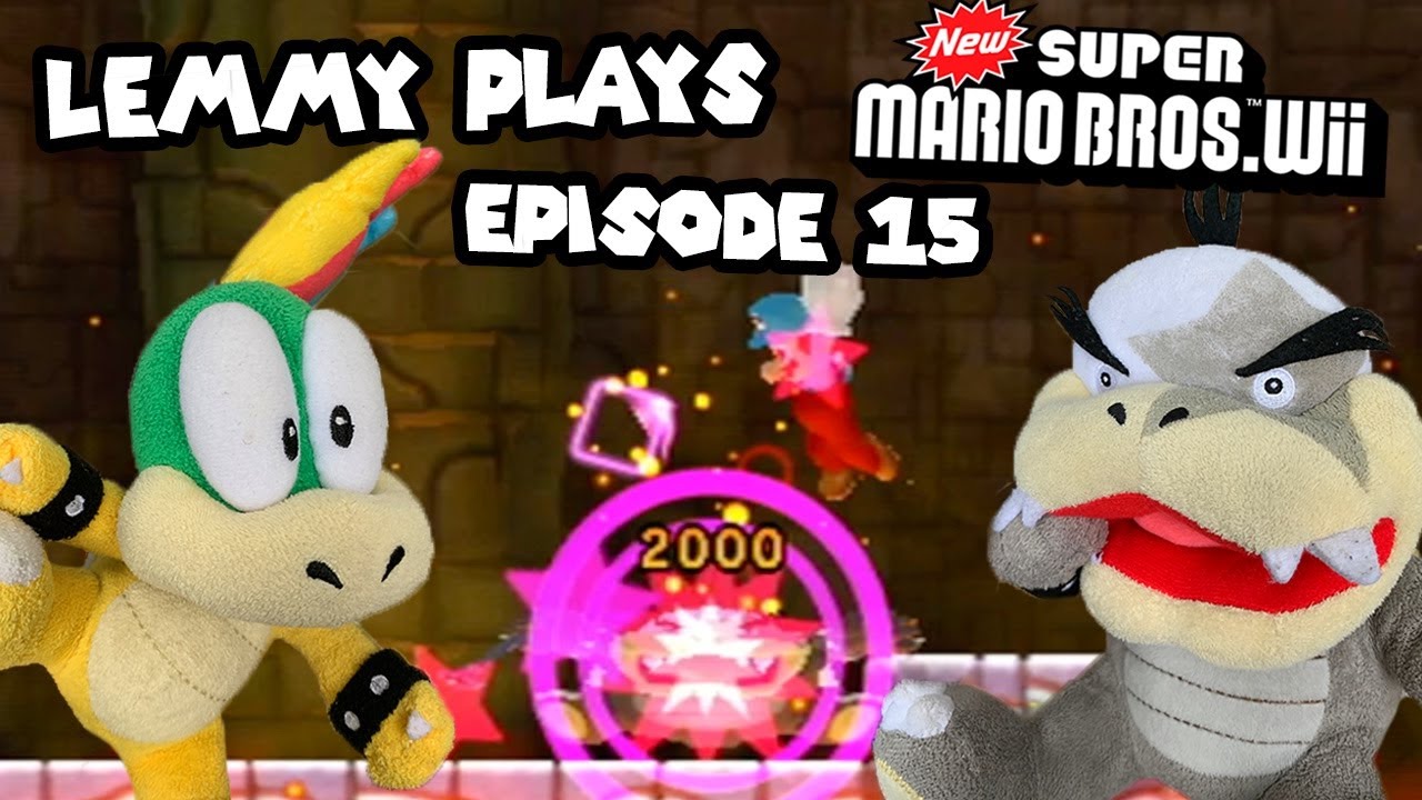 Lemmy Plays New Super Mario Bros Wii Episode 15