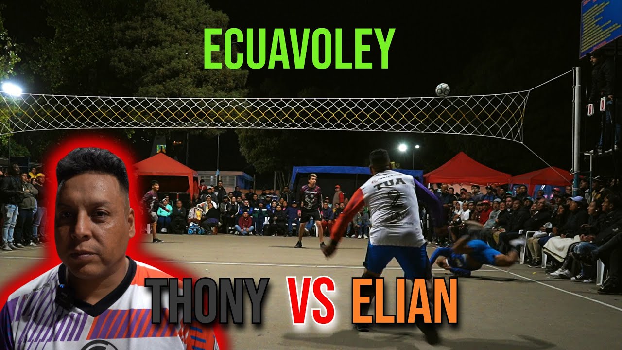 Ecuavoley Anthony vs Elian Ecologico $70 a $100