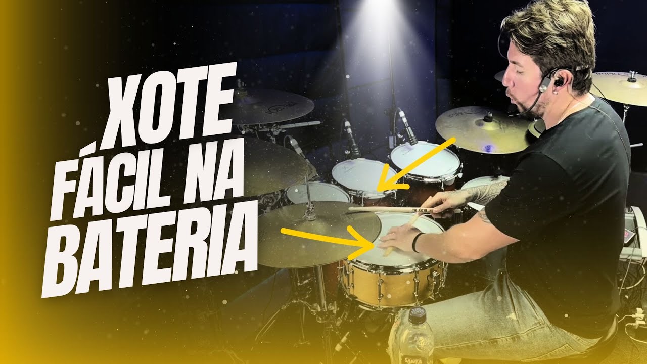 Como Fazer Uma Levada Básica De Xote Na Bateria