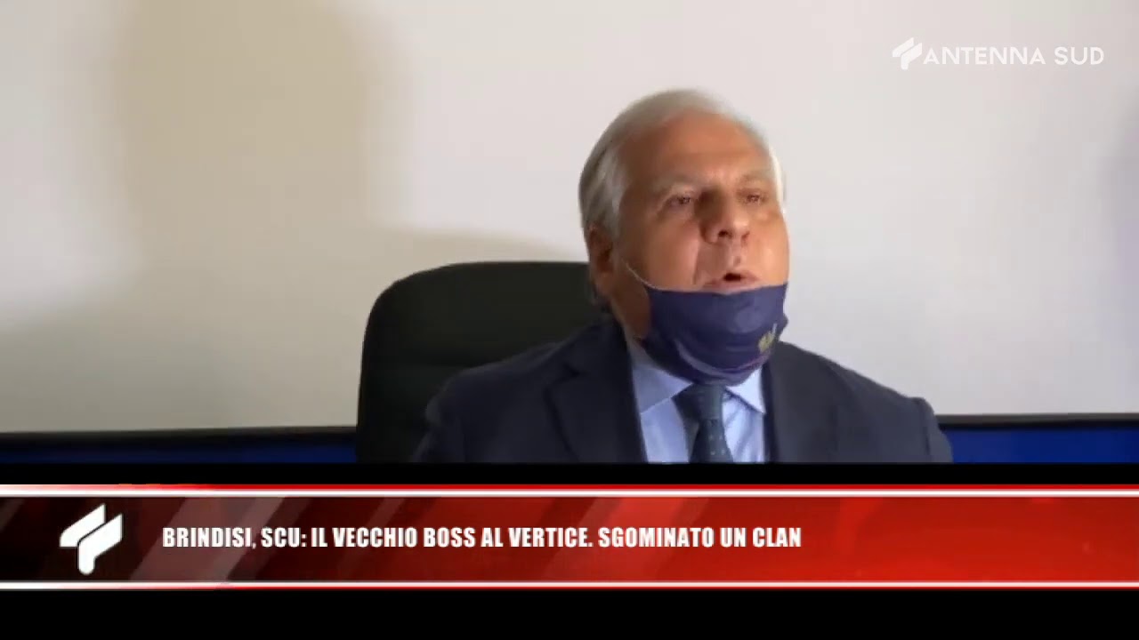25 settembre 2020 - Brindisi, SCU: il vecchio boss al vertice. Sgominato un Clan