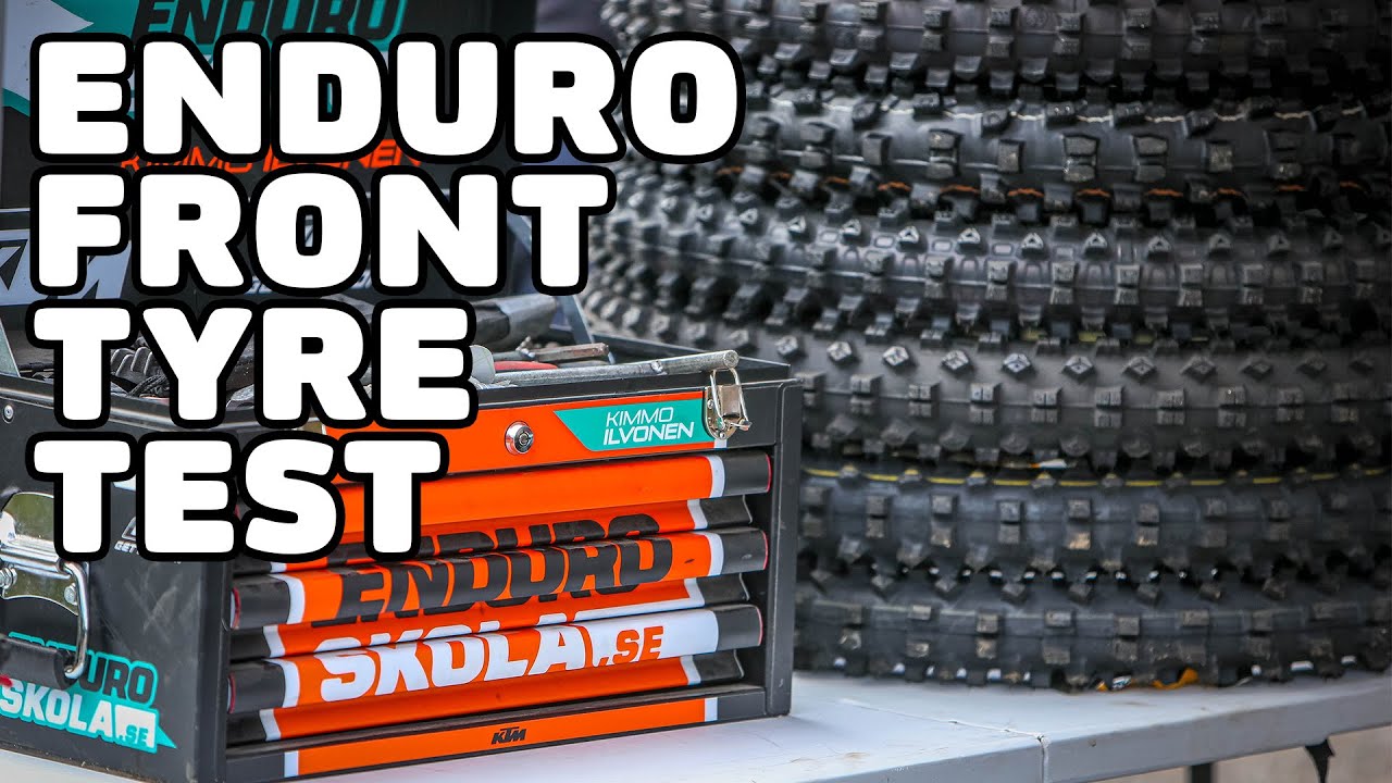 Enduro Front Tyre Test | 10 dirt bike tyres tested