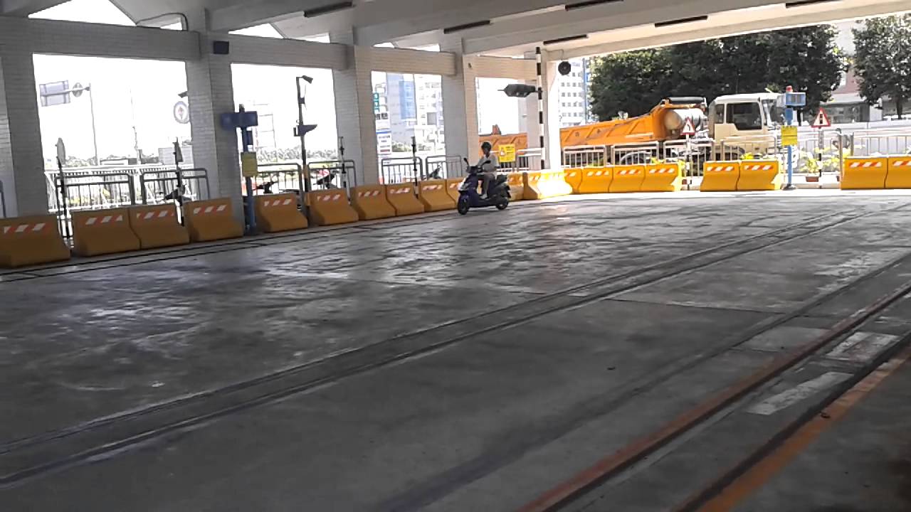 屏東監理站 - 機車路考實況