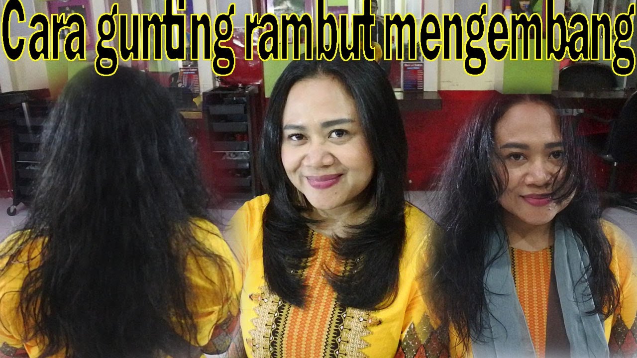 Rambut Mengembang dan Cara Mengguntingnya