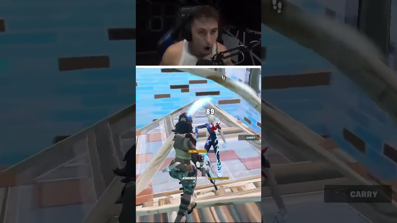 Metoos побеждает Mongraal в битве 1 на 1 #fortnite #gaming #mongraal