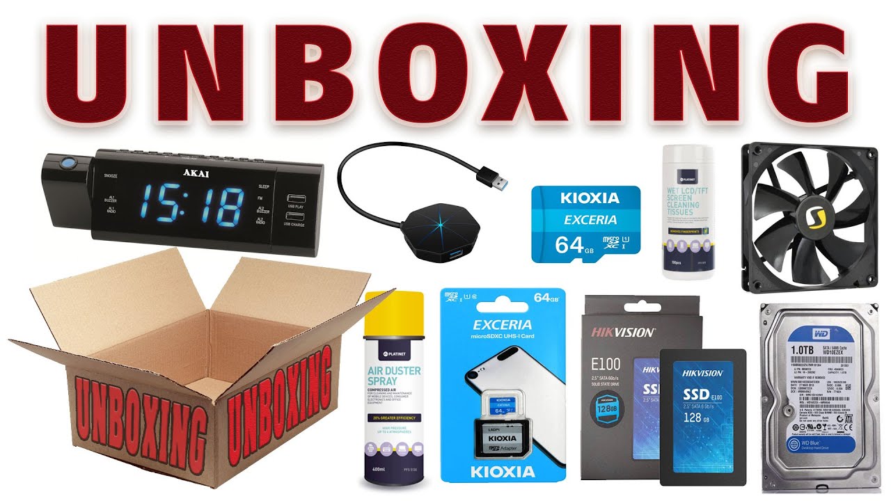 UNBOXING - Multi kicsomagol&aacute;s