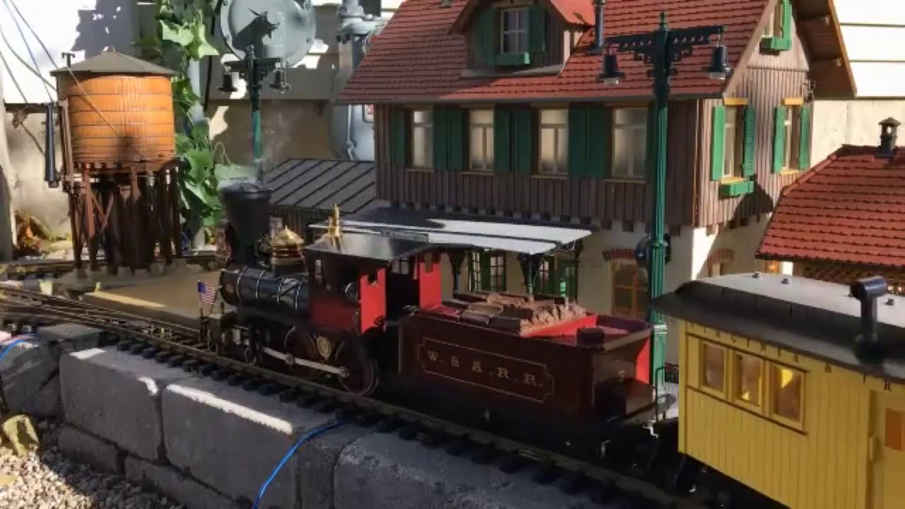 Trainfest X 2020 Building a Small Covid Garden Railroad
